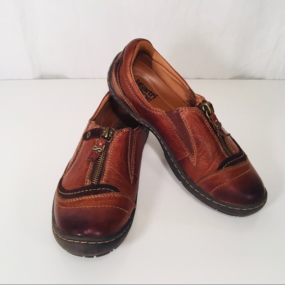 Kalso Earth Shoe “Intone Ochre” Zip Shoe Sz 6 - Picture 1 of 9